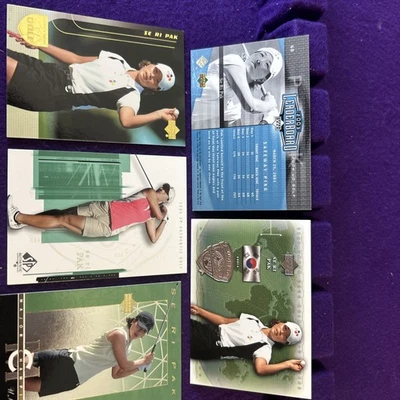 LPGA Women's Se Ri Pak Cards Sp Authentic And Upper Deck - Image 1 of 4