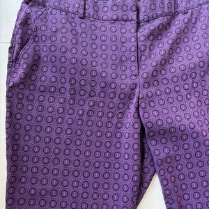 Lane Bryant The Ashley lila & schwarz Curvy Ankle Hose Übergröße 22 Design Punkte - Bild 1 von 9