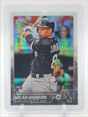 MICAH JOHNSON 2015 TOPPS CROMO NOVATO BALONCESTO BLANCO SOX RC Q3152 Foto 1 de 2