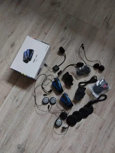 LEXIN B4FM Dual Pack Motorrad Bluetooth Helm Intercom, Kommunikationssystem  - Bild 1 von 1