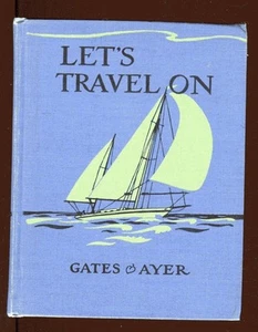 LET'S TRAVEL ON vintage HB Intermediate Reader 1948 Cotsworth Ayer Pyle London - Picture 1 of 7