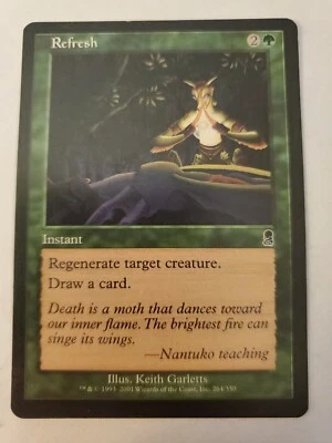 MTG Magic The Gathering Card Refresh Instant Green Odyssey 2001 - Image 1 of 2