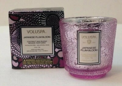 Voluspa Mini Vela de Vidrio Pedestal con Caja 2.5 OZ, Tres Aromas - TÚ ELIGES Foto 1 de 4