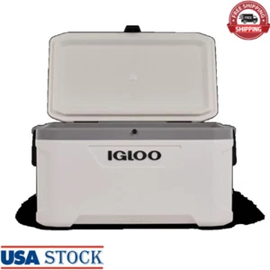 70 Qt Portable Cooler Outdoor Living Camping Box W/ Advanced Cooling Features US - Picture 1 of 12