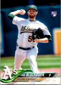 2018 Topps Baseball Paul Blackburn RC - Picture 1 of 2