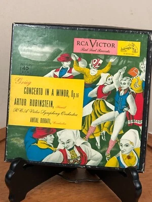 Grieg Concerto In A Minor Op 16 Arthur Rubinstein RCA Victor Symphony Orchestra - Image 1 of 4