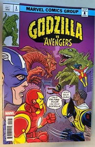 Godzilla Vs Avengers #1 - Cubierta variante Alldred - Marvel 2025 - Imagen 1 de 1