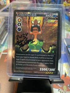 Karensama D-Spirits TCG Kickstarter Holo Control the Soul Signed By Sterling - Picture 1 of 2