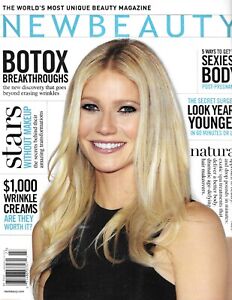 New Beauty Magazine Gwyneth Paltrow Botox Stars Without Makeup Wrinkle Creams .