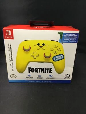 Genuine PowerA Enhanced Wireless Controller for Nintendo Switch (Fortnite Peely)
