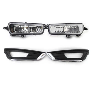 Fit For Ford Focus 2014-2018 15 16 17 Fog Light Lamp + Bumper Grille Assembly - Picture 1 of 6