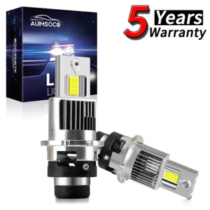 For BMW Z4 2003-2009 D2S LED Headlight Bulbs White Xenon HID Replacement 36000LM - Picture 1 of 12
