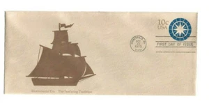 U571 Bicentennial Era The Seafaring Tradition #10 no cachet, FDC - Picture 1 of 1