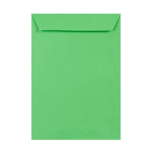 Sobre C4 verde pálido 324 x 229 | Pelar/Sellar | Solapa recta 120 g - Imagen 1 de 3