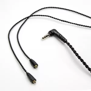 MEE audio MMCX Stereo Audio Cable for Pinnacle P1 in-ear headphones (Black) - Picture 1 of 3