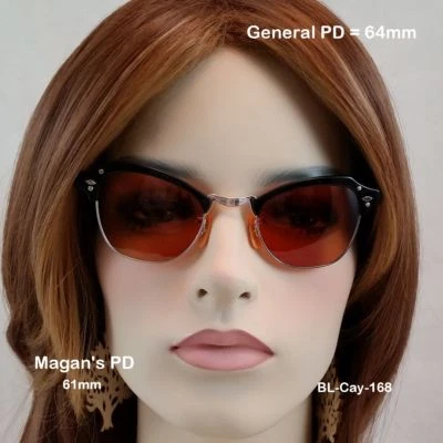 B&L  Cat Eye Sunshades - True Antique 12k Gold Fill Eyeglasses and Leather Case - Image 1 of 4