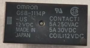NEW G6B-1114P-US-DC12 / G6B1114PUSDC12 Omron, Relay - Picture 1 of 2