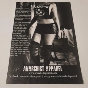 Anarchist Apparel Ad - Picture 1 of 1