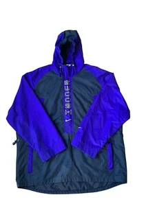 Vintage Nike 1/2 Zip Jacket Mens Large Navy 90s Oversize See Description - Picture 1 of 13