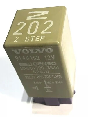 VOLVO 850 960 S90 V90 1996-98 POWER LOCK RELAY DRIVER DOOR 9148482 OEM DENSO OE - Imagem 1 de 4