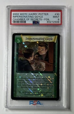 Harry Potter TCG Chamber of Secrets Foil Impersonating Goyle 30/140 PSA 9 Mint - Image 1 of 2