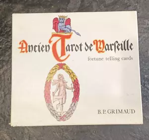 Cartas del Tarot Antiguo de Marsella, Grimaud en Caja - Imagen 1 de 4