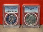 1971-S SILVER EISENHOWER: DOLLAR (MS 64) &amp; PROOF (PR 68 DCAM) PCGS