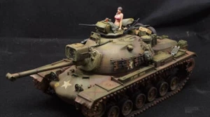 1/72 US Army M48 A3 Patton Medium Tank unbemalt Modellbausatz 3D gedruckt - Bild 1 von 3
