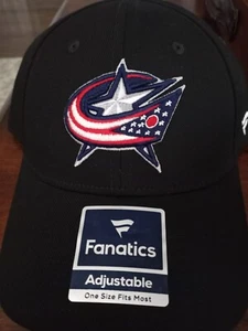 Fanatics Pro Authentic Columbus Blue Jackets Strapback Adjustable Hat Cap - Picture 1 of 4