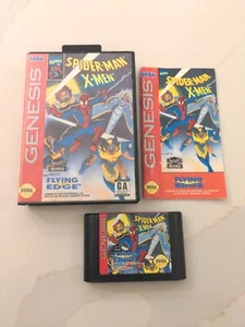 Spider-Man X-Men Arcade's Revenge (Sega Genesis) Complete CIB Tested Authentic - Bild 1 von 9