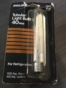 Philips 416297 Clear Appliance 40W T6-1/2 Intermediate Base Tubular Light Bulb - Picture 1 of 3
