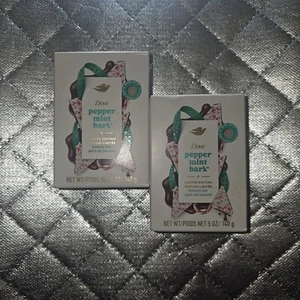 Dove Ltd Edition Holiday Treats Beauty Bar Soap Peppermint Bark 5 Oz Lot Of 2 - Picture 1 of 1