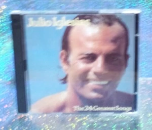 (C20C) "JULIO IGLESIAS: THE 24 GREATEST SONGS" 2-CD / PRE-HEARD / 1995 - Picture 1 of 10