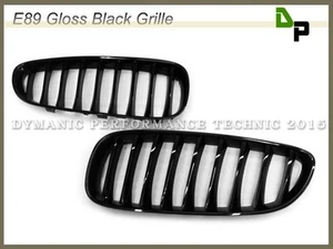 BMW Gloss Black Sport Front Kidney Grille Grill For E89 Z4 Convertible 09-15 - Picture 1 of 3
