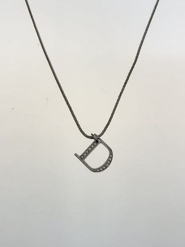 Collana Christian Dior top SLV con strass e donna