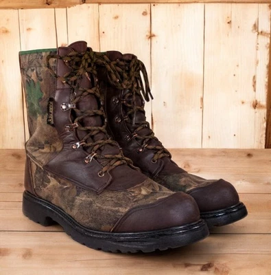 Irish Setter 824 Waterproof Camo Boots Size 10.5EE (Soft Toe) (USA) - Image 1 of 4