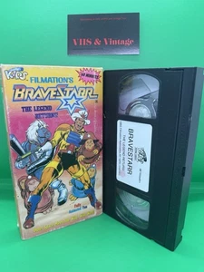 BraveStarr Walk A Mile VHS 1987 Just For Kids Mini Features Filmation Rare Film - Picture 1 of 5