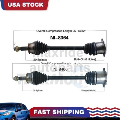 Rear Passenger Driver Side CV Axle Joint Fits 2002 2003 2004 2005 INFINITI Q45 - Image 1 of 3