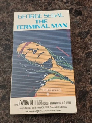 BRAND NEW The Terminal Man (VHS; 1986) George Segal RARE Sealed OOP Watermarks - Image 1 of 4