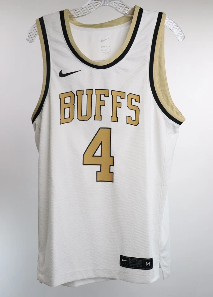 Men's Nike Dri-Fit #4 White Colorado Buffaloes Replica Basketball Jersey NWT - Image 1 of 4
