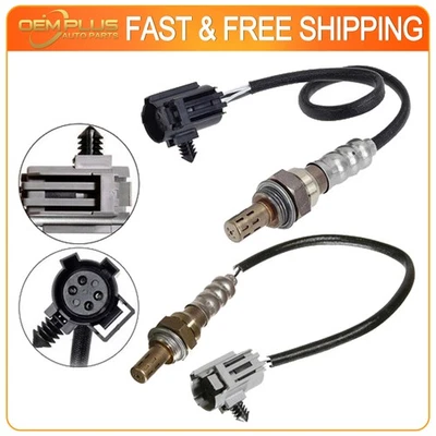 2Pcs Up+Down Oxygen Sensor For 96-00 Chrysler Town & Country Dodge Grand Caravan - Image 1 of 4