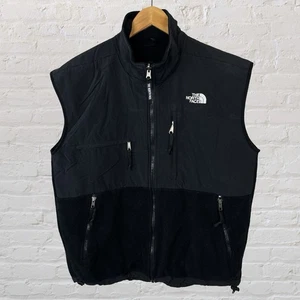 Vintage 90s The North Face Denali Vest Black Hiking Outdoors USA Men’s Large - Bild 1 von 3