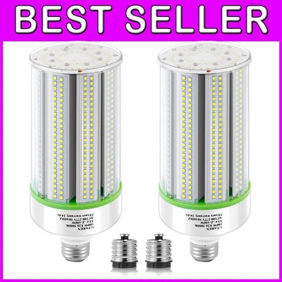 Super Bright 80W LED Corn Bulbs 5000K, E26/E39 Base, Energy-Saving Solution - Image 1 of 4