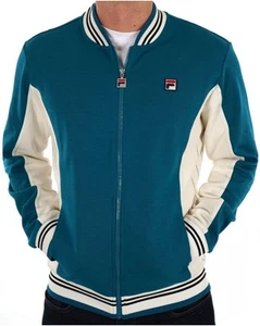 Fila Vintage Mk1 Settanta Track Top Lagoon / Gardenia - Picture 1 of 3