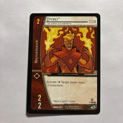Marvel Vs - Pyro *MOR-087 - 1st Edition - Image 1 of 2