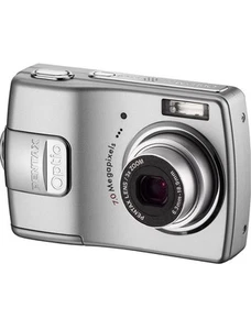 PENTAX optio M20 Argent Appareil Photo Numérique Aa Batterie Alimenté À Carte SD - Photo 1 sur 12