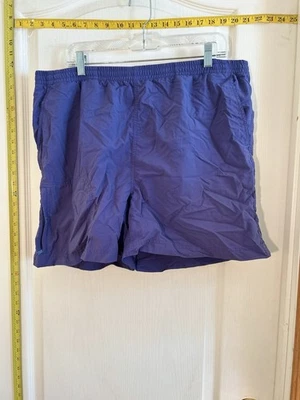Royal Robbins Men's Solid Blue Board Swim Shorts Size XL Nylon - Image 1 of 4