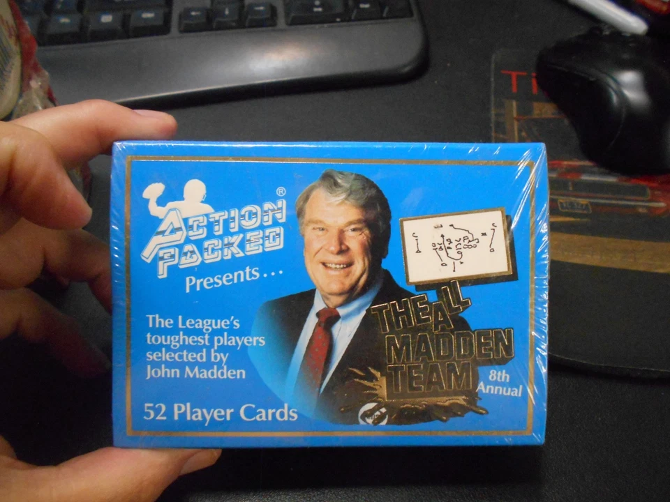 1992 Action Packed The All Madden Team 8th Annual Factory Sealed Football Set - Image 1 of 1