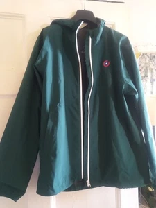 Flotte Forest Green Sapin Waterproof Cagoule Regenmantel Jacke Herren Medium - Bild 1 von 12