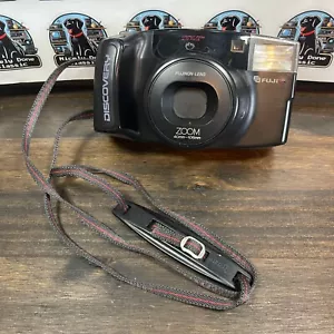 Fuji Discovery 2000 Zoom Point & Shoot Film Camera w/ 40-105mm Fujinon Lens - Picture 1 of 9